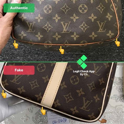 how can you tell a fake lv bag